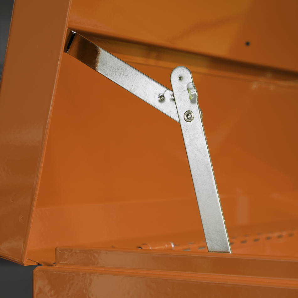 APSTACKTO Superline PRO Topchest Mid-Box Tool Chest & Rollcab Combination 14 Drawer - Orange