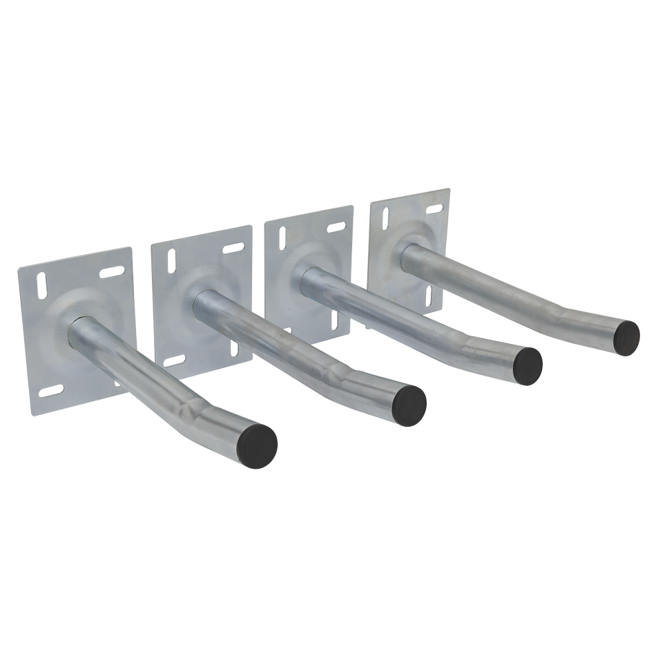 APWH Wall Mounting Storage Hooks - Set of 4