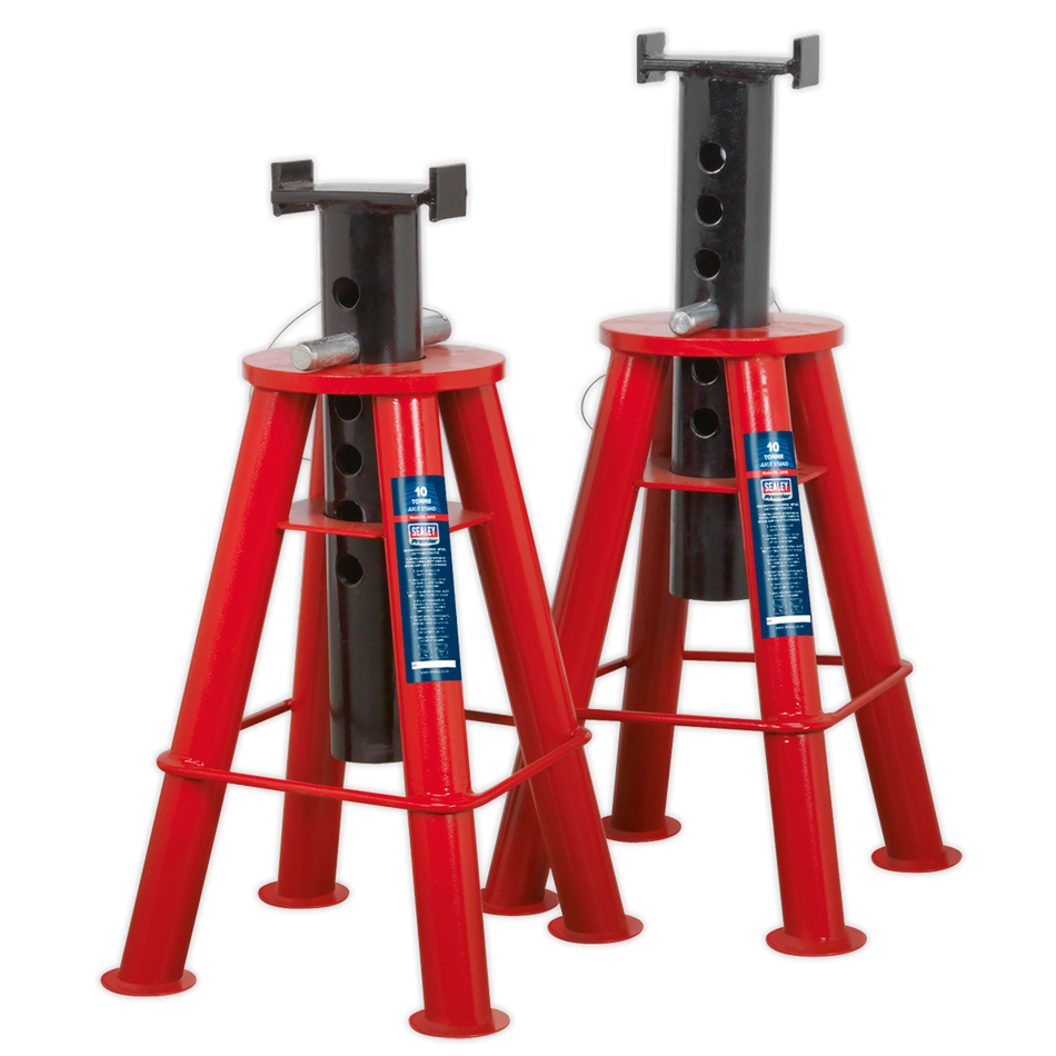 AS10 Premier Axle Stands (Pair) 10 Tonne Capacity per Stand