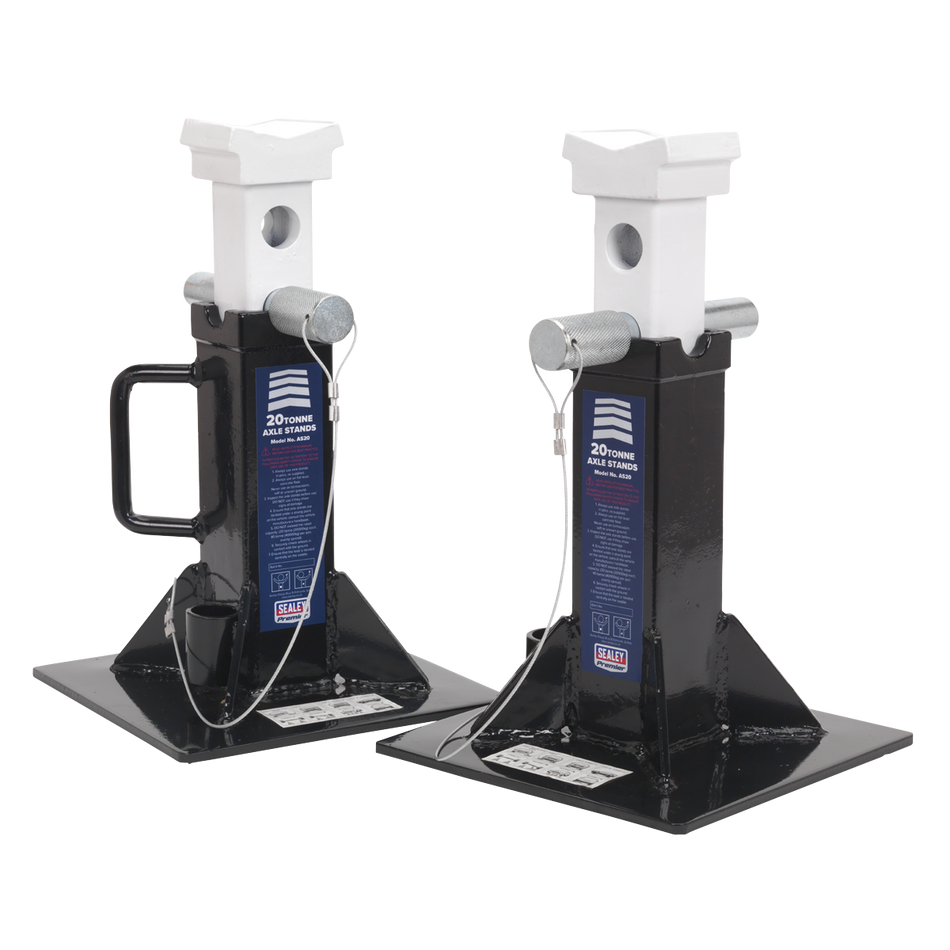 AS20 Premier Axle Stands (Pair) 20 Tonne Capacity per Stand