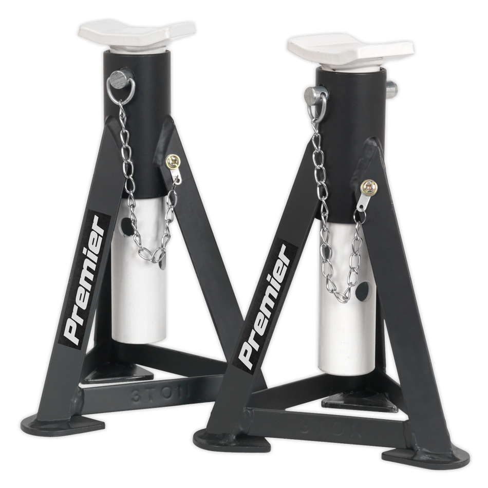 3000CXDCOMBO1 Trolley Jack 3 Tonne & Axle Stands (Pair) 3 Tonne per Stand Combo