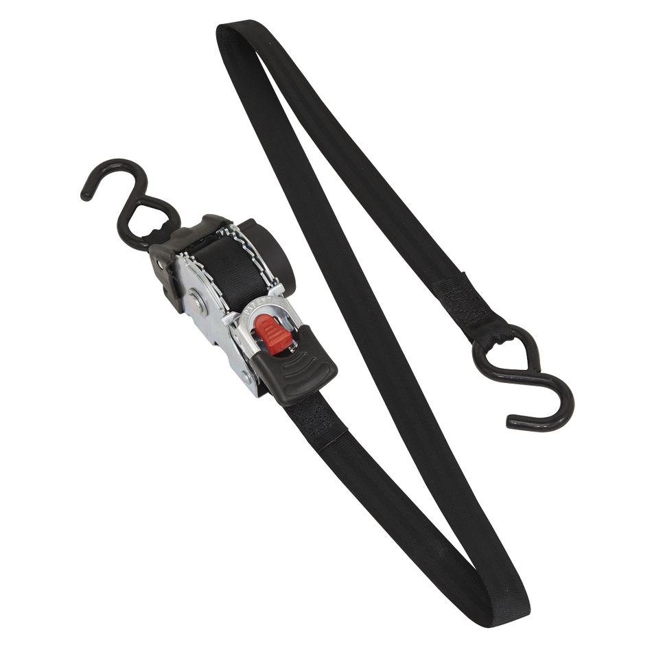 ATD25301 Auto Retractable Ratchet Strap 25mm x 3m