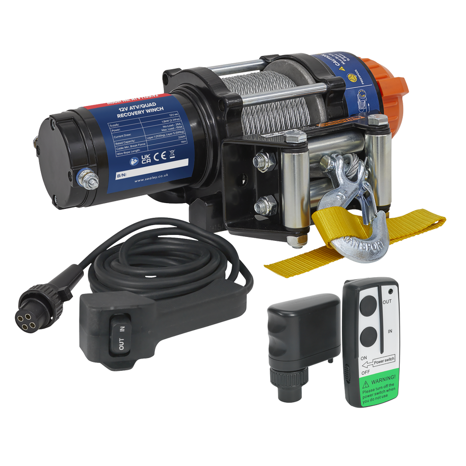 ATV1135KIT Wireless Winch ATV1135 Combo Kit