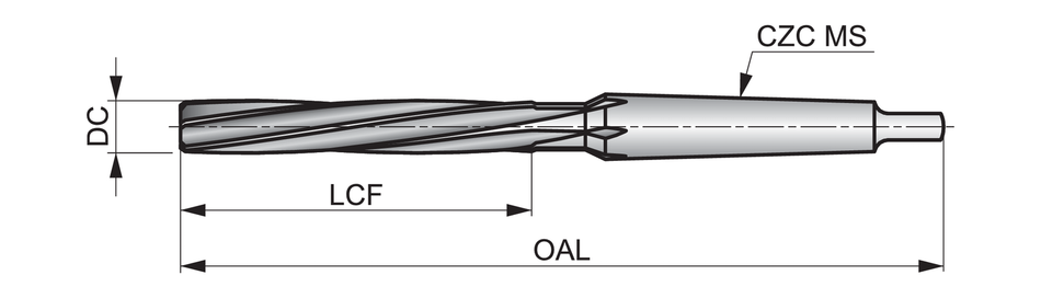 B1015/8 Machine Reamer