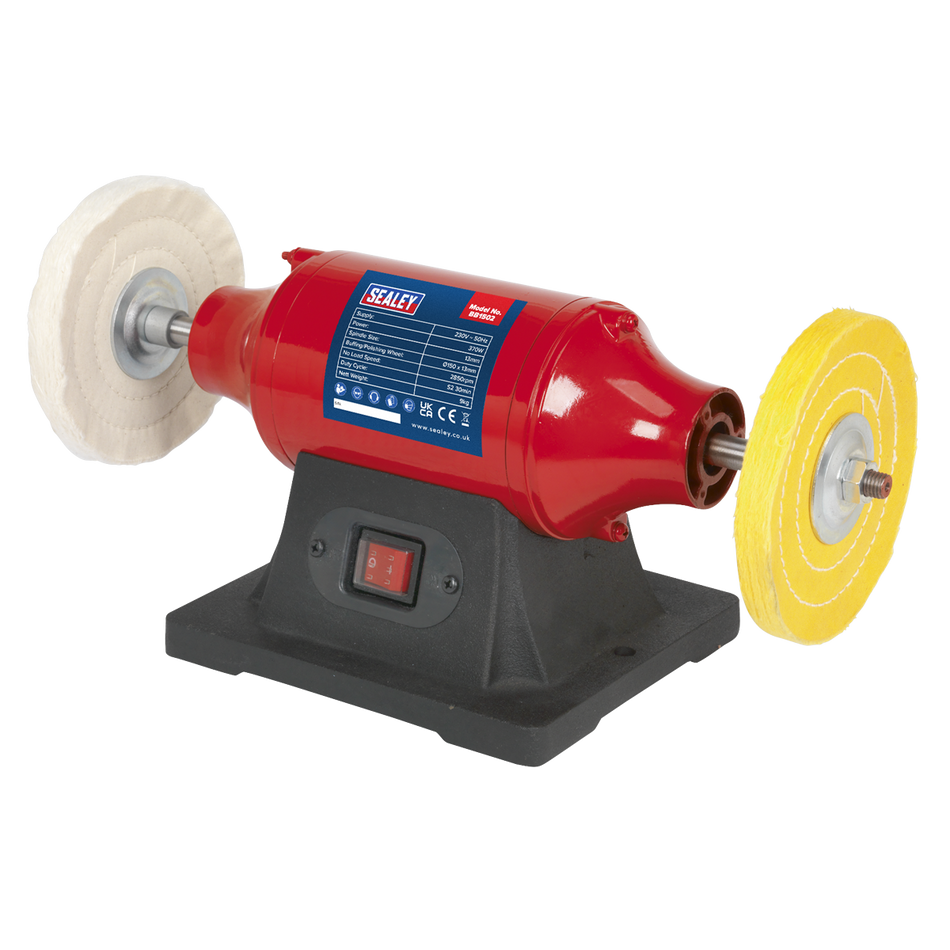 BB1502 150mm Bench Mounting Buffer/Polisher 370W/230V