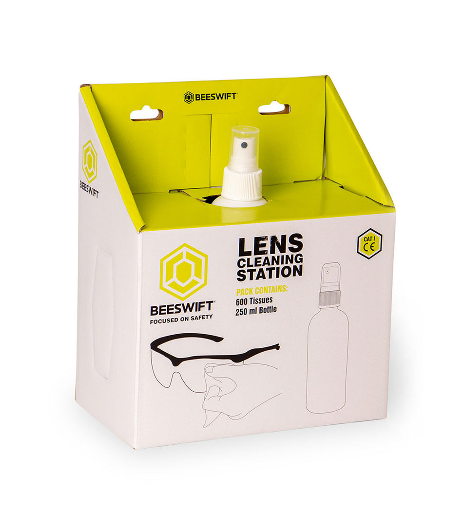 Lens Cleaning Station White