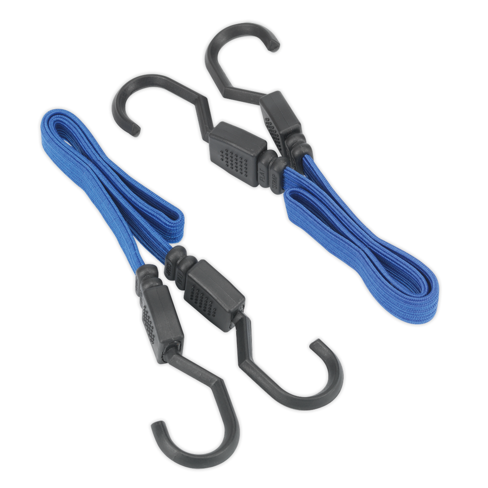 BCS15 Flat Bungee Cord Set 460mm 2pc