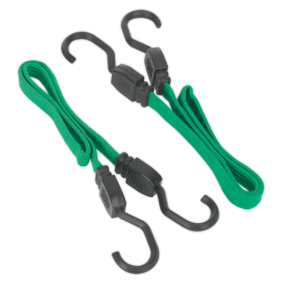 BCS16 Flat Bungee Cord Set 610mm 2pc
