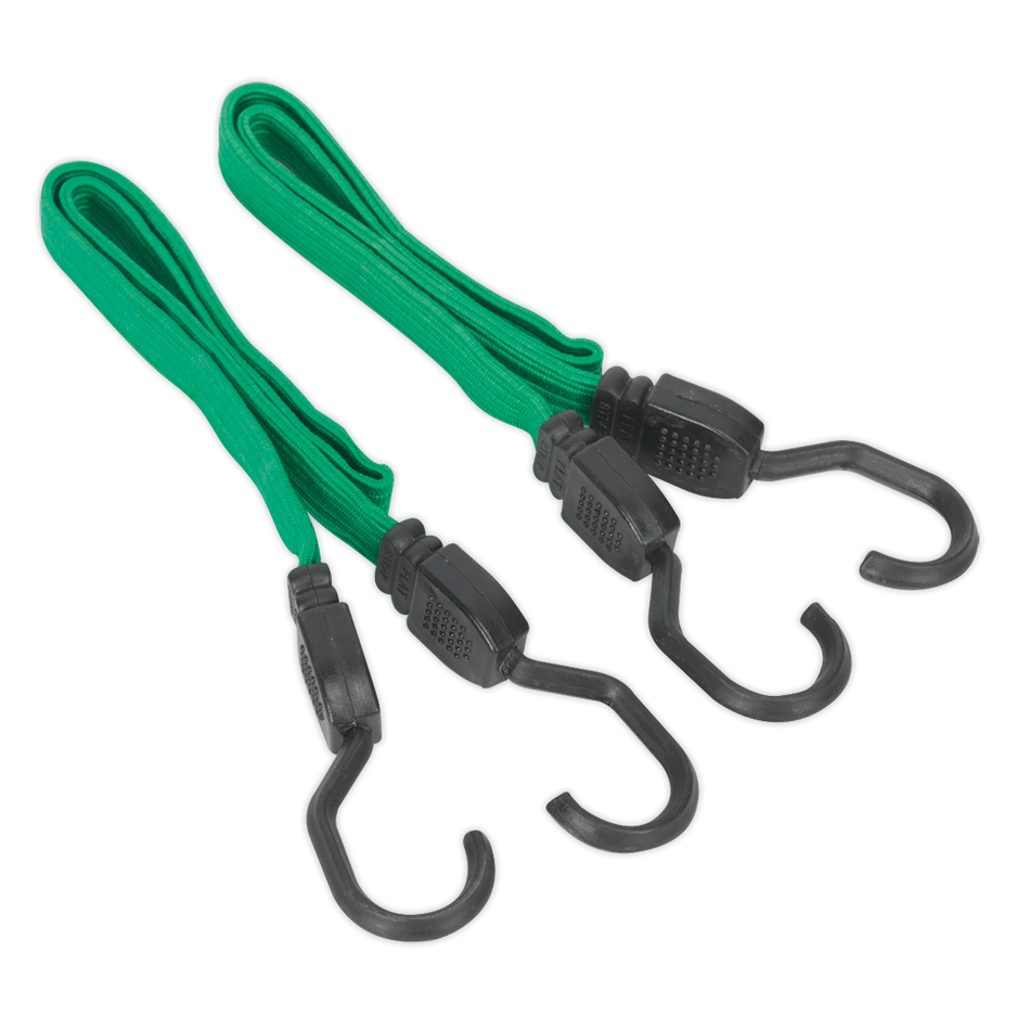 BCS16 Flat Bungee Cord Set 610mm 2pc
