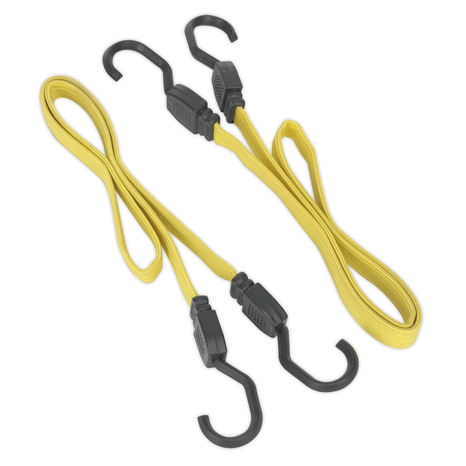BCS18 Flat Bungee Cord Set 910mm 2pc