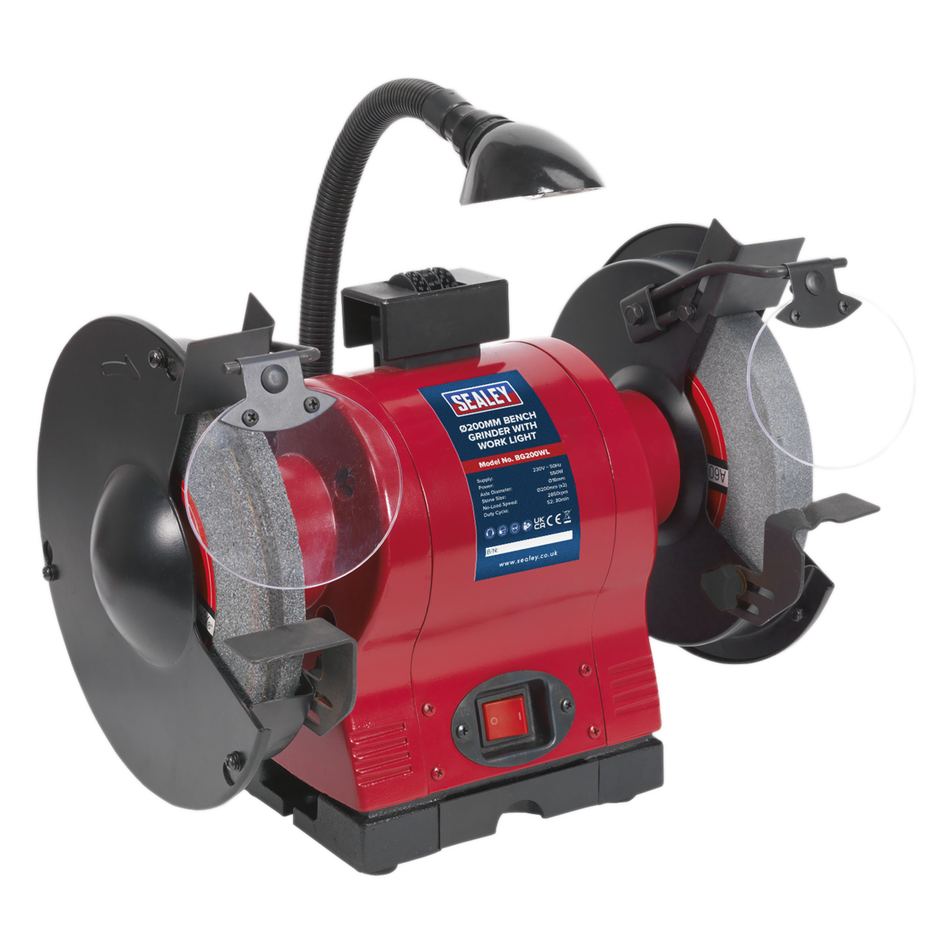 BG200WL 200mm Bench Grinder with Worklight 550W/230V