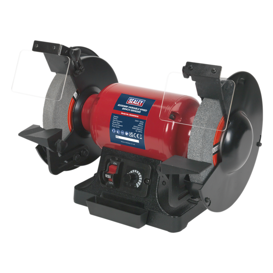 BG200WVS 200mm Bench Grinder with Variable Speed 550W/230V