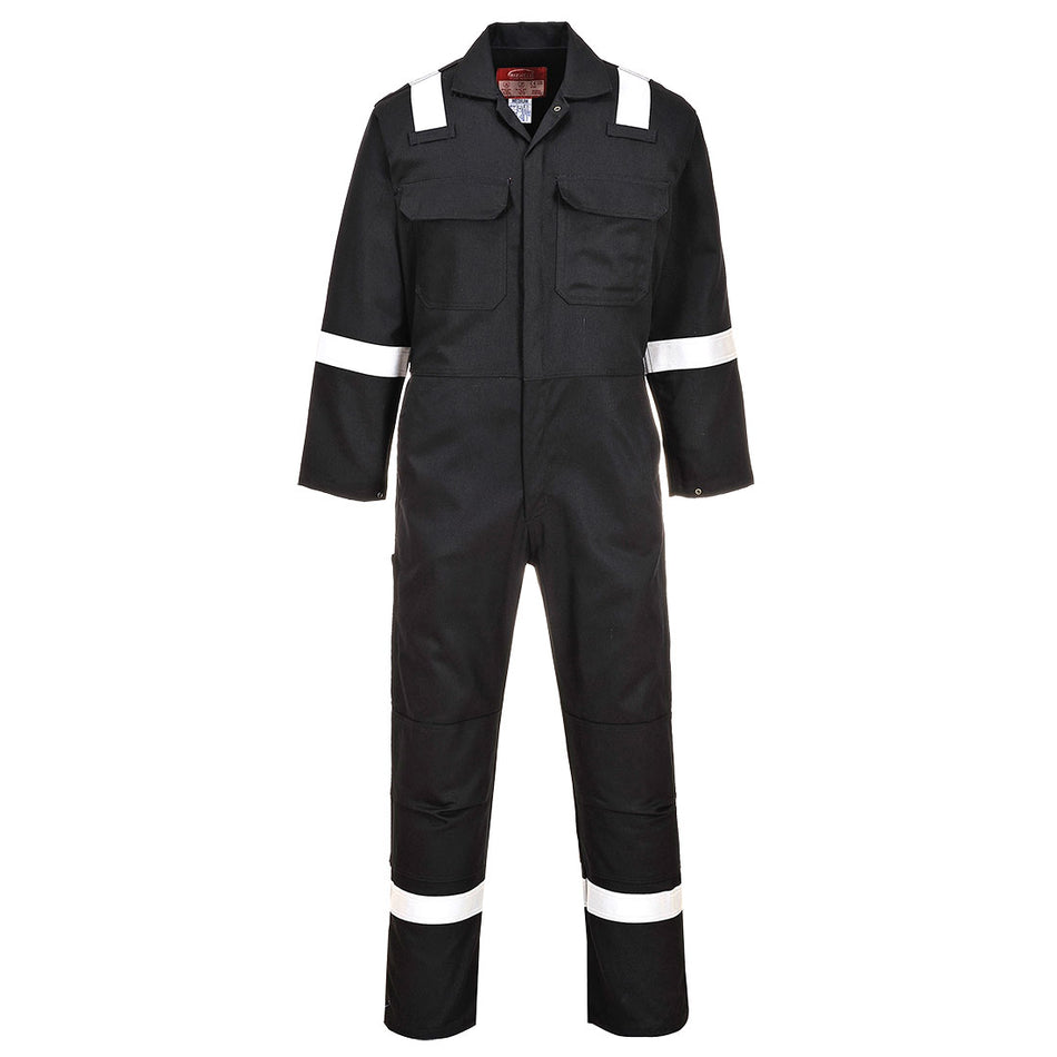 BIZ5 Bizweld Work FR Coverall Black M