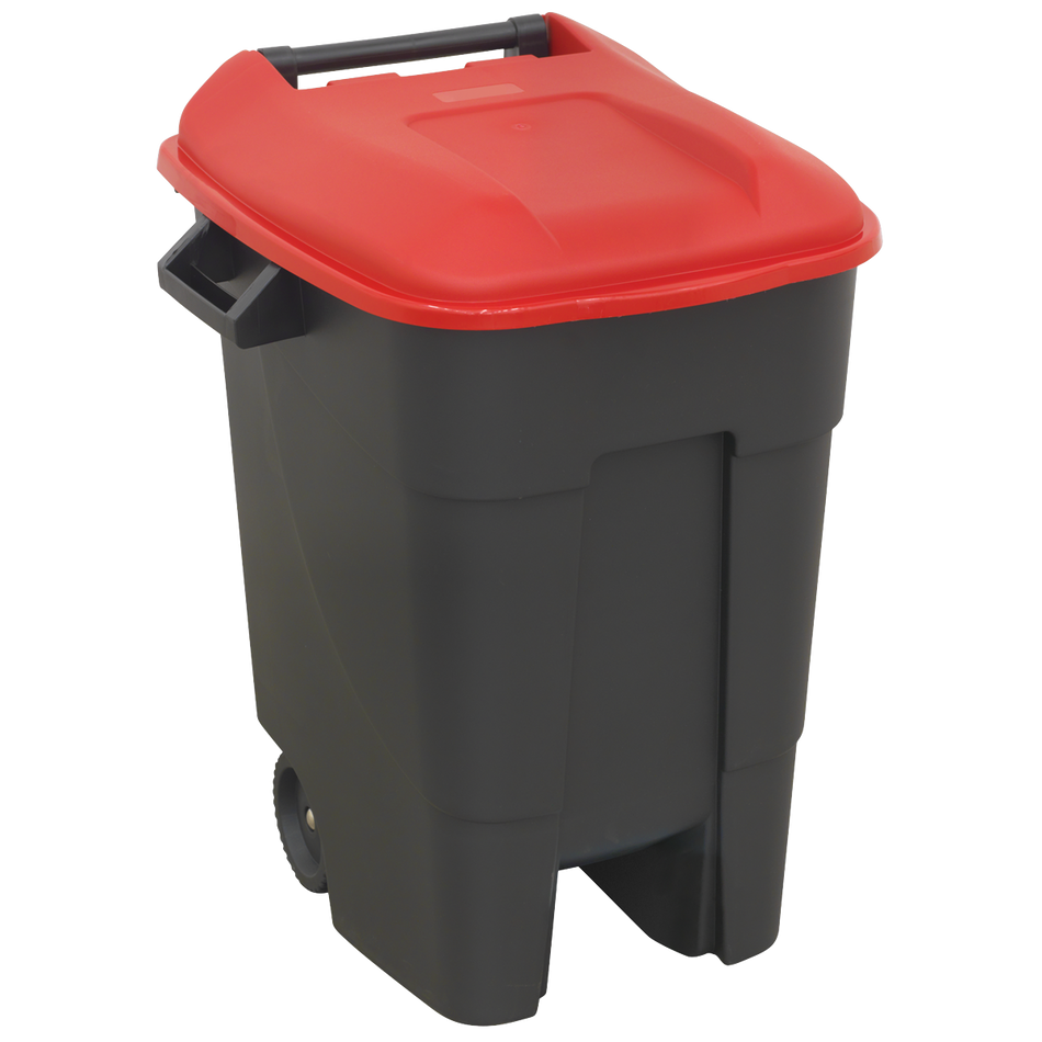 BM100R Refuse/Wheelie Bin 100L - Red