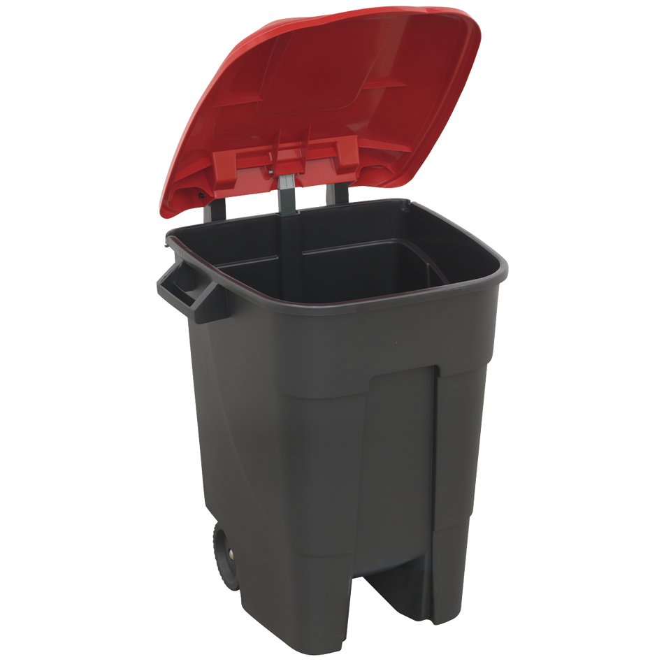 BM100R Refuse/Wheelie Bin 100L - Red