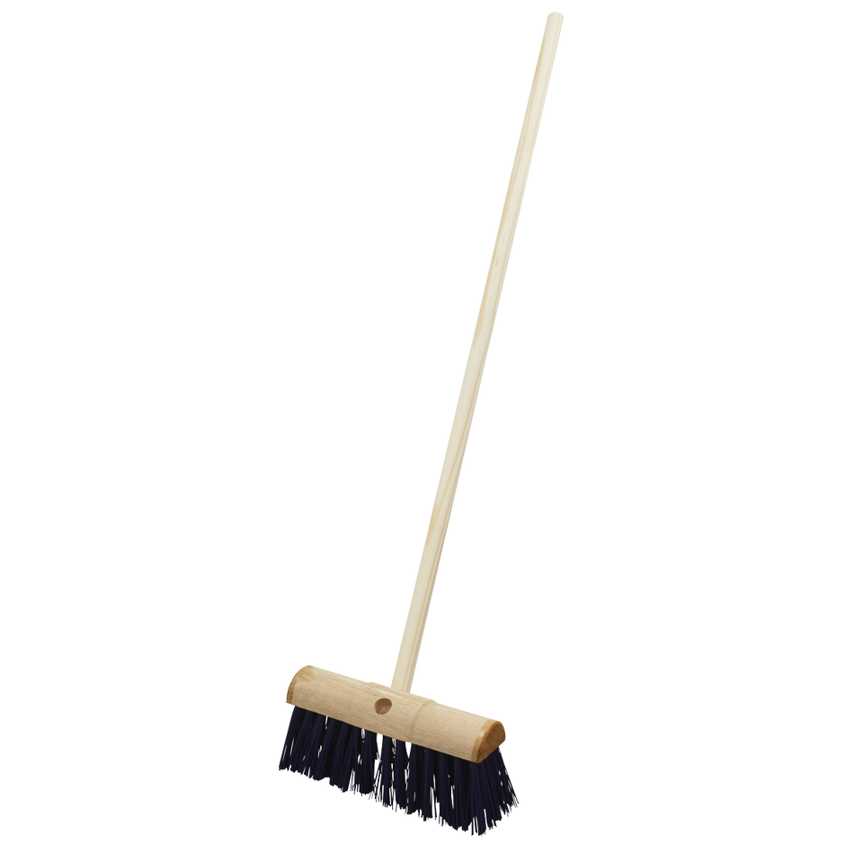 BM13H Stiff/Hard Bristle Yard Broom 13"(325mm)