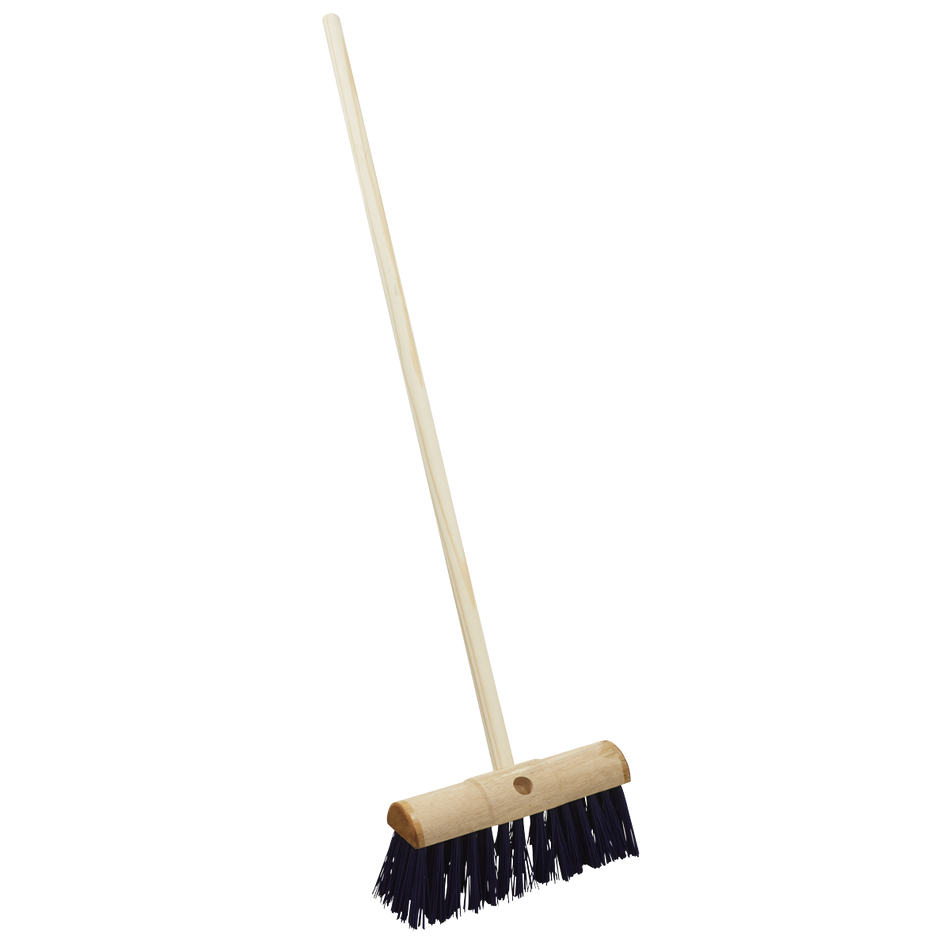 BM13H Stiff/Hard Bristle Yard Broom 13"(325mm)