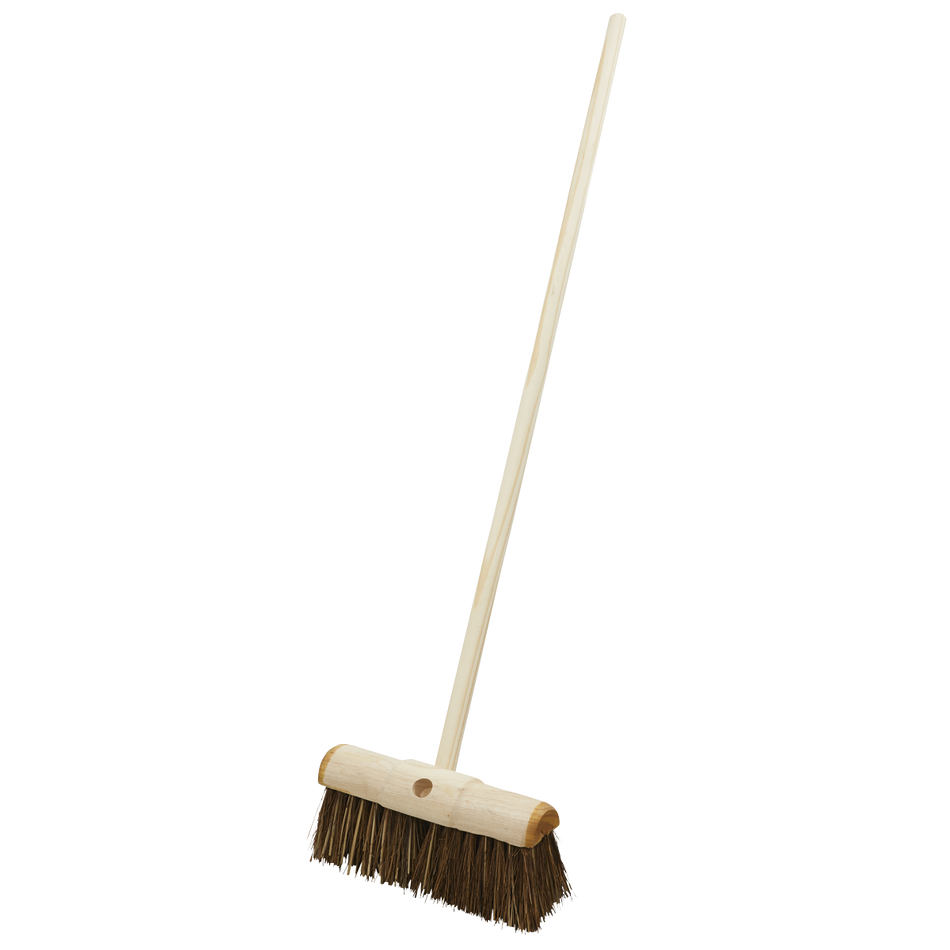 BM13HX Stiff/Hard Bristle Broom 13"(325mm)