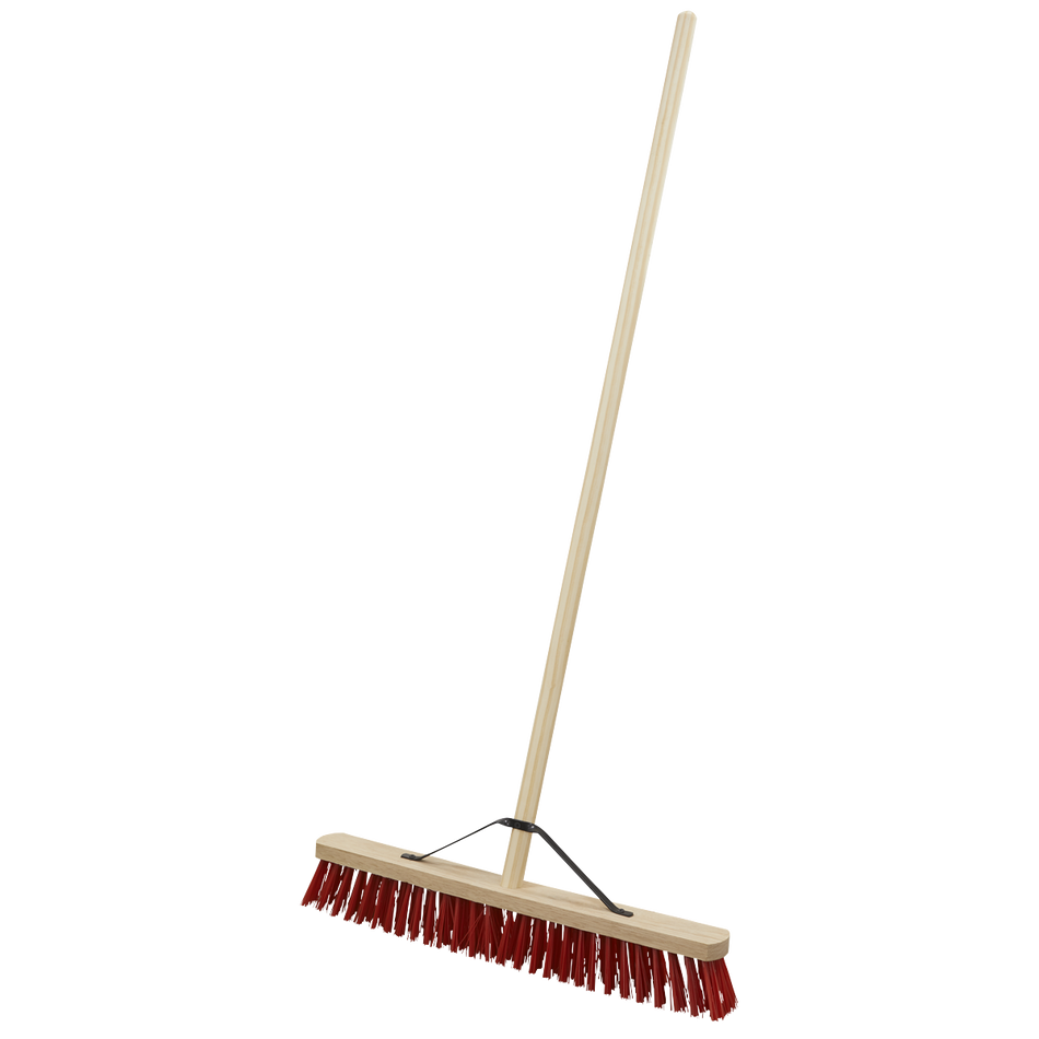 BM16P PVC Bristle Broom 24"(610mm)