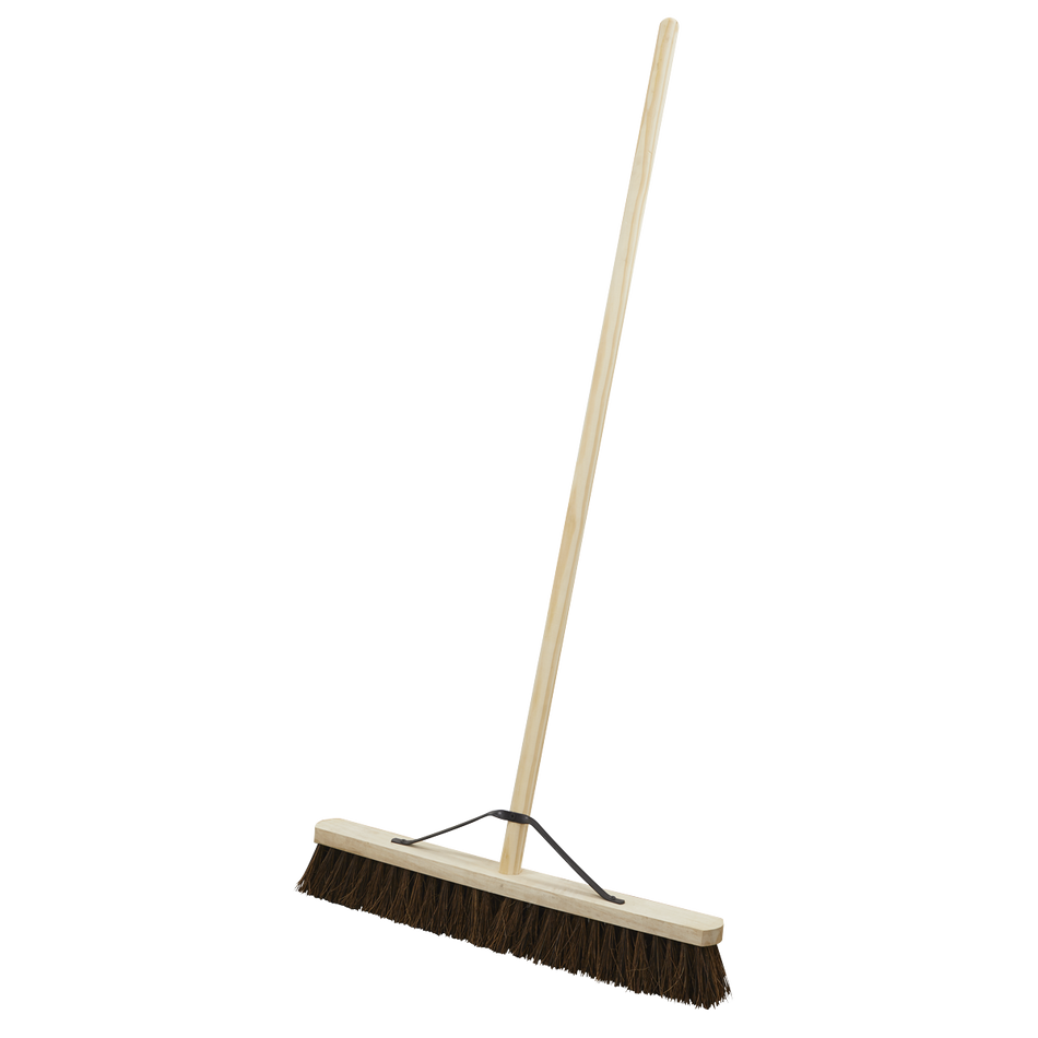 BM24H Stiff/Hard Bristle Broom 24"(600mm)