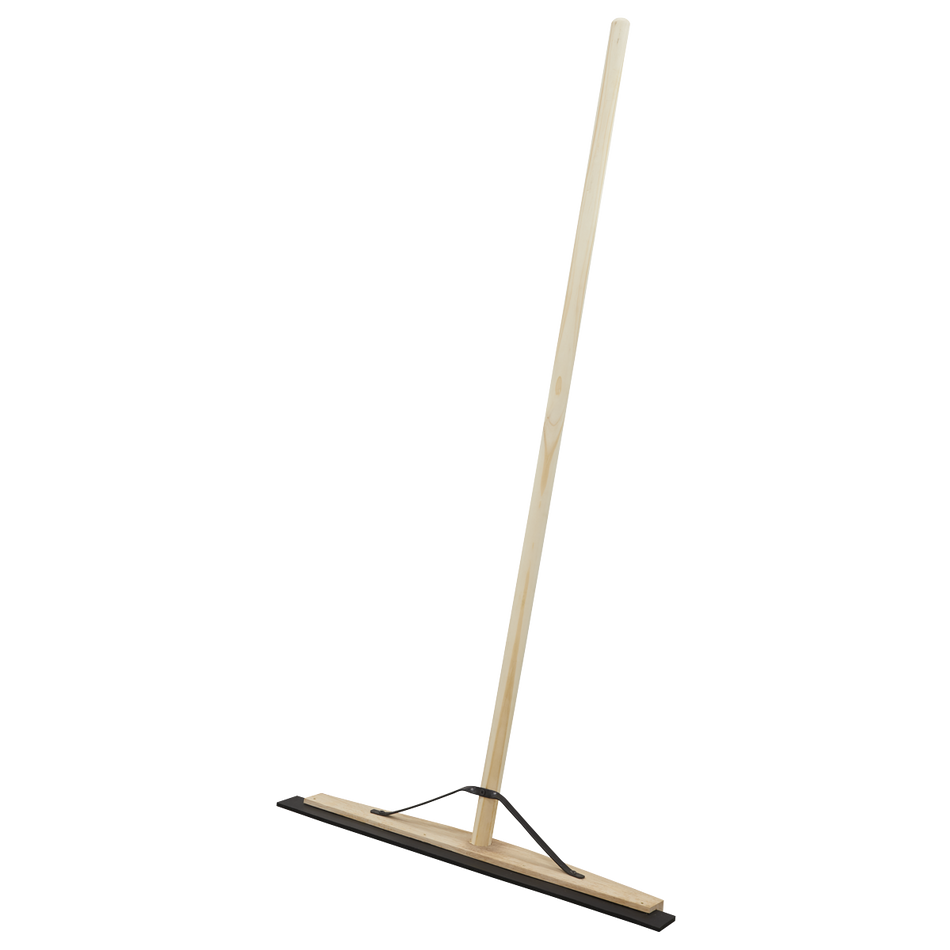 BM24RS Rubber Floor Squeegee with Wooden Handle 24"(600mm)