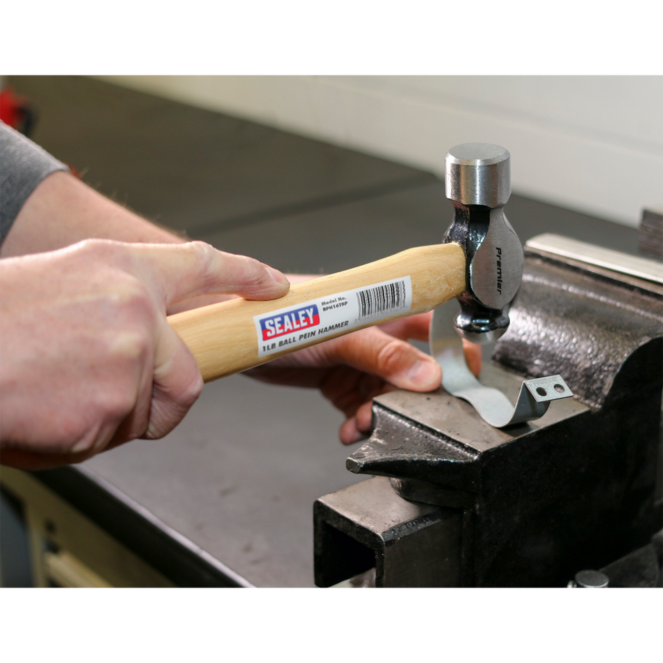 BPH16 Premier Ball Pein Hammer with Hickory Shaft 1lb