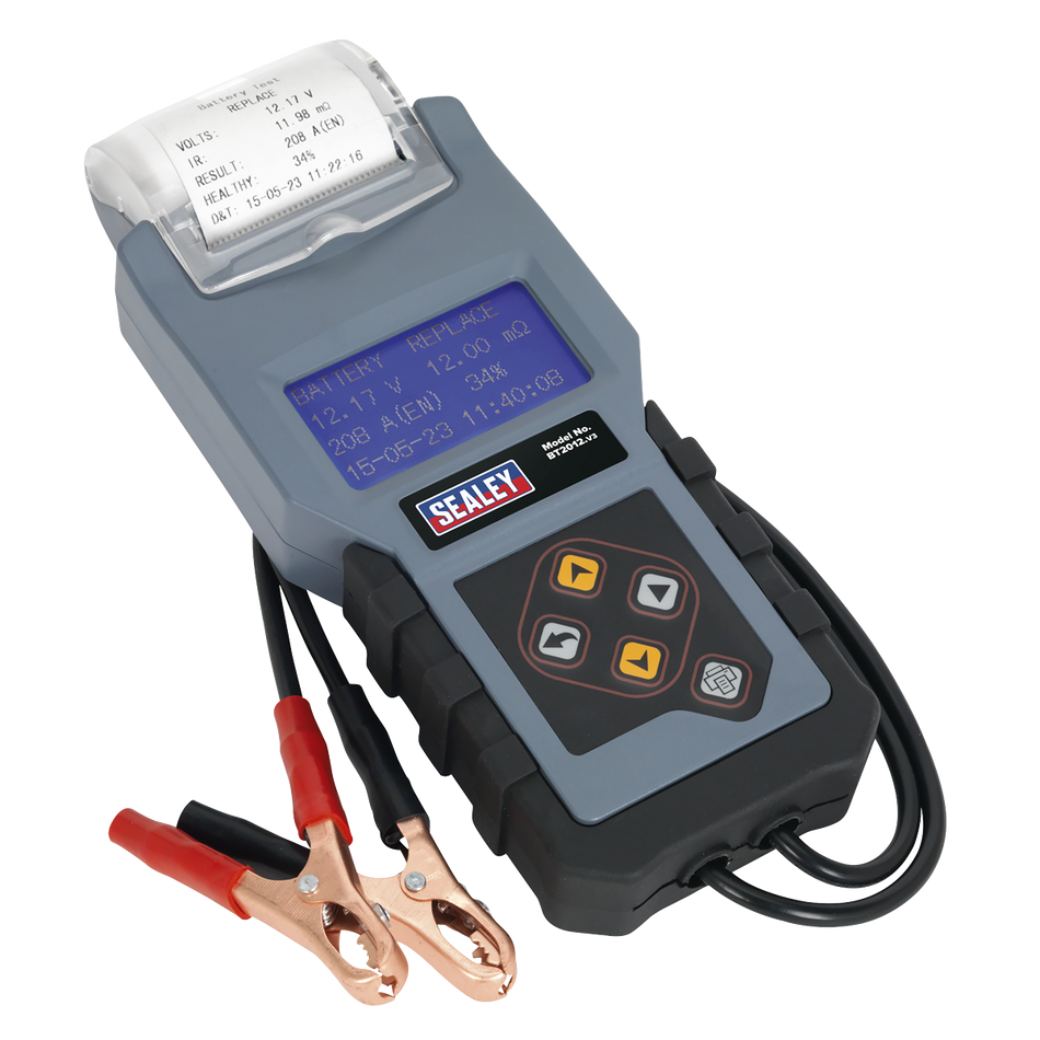 BT2012 Digital Battery & Alternator/Starter Tester with Printer 12V