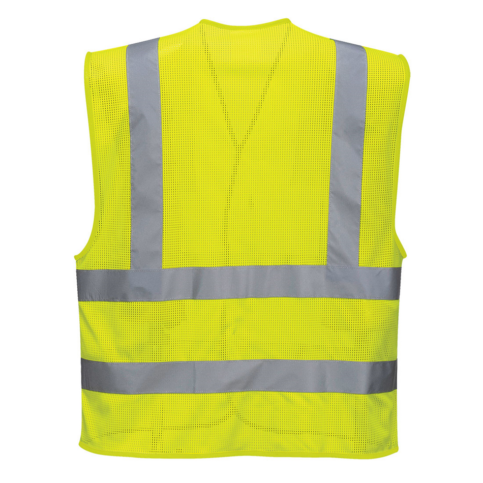 C370 Hi-Vis Mesh Band and Brace Vest  L/XL