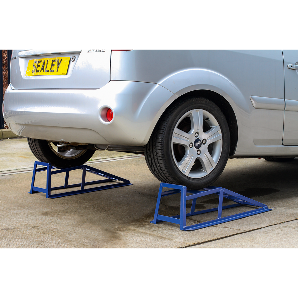 CAR2000 Car Ramps 1 Tonne Capacity per Ramp 2 Tonne Capacity per Pair