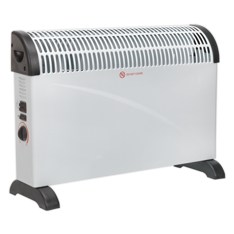 CD2005T Convector Heater with 3 Heat Settings Thermostat & Turbo Fan 2000W