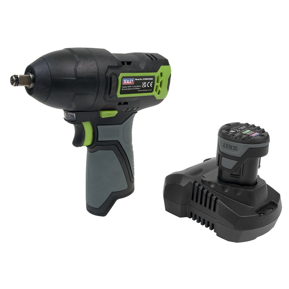 CP108VCIW SV10.8 Series 3/8"Sq Drive Cordless Impact Wrench Kit 10.8V 2Ah