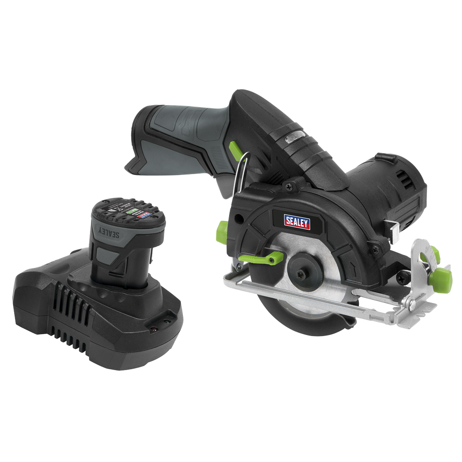 CP108VCS SV10.8 Series 85mm Cordless Circular Saw Kit 10.8V 2Ah