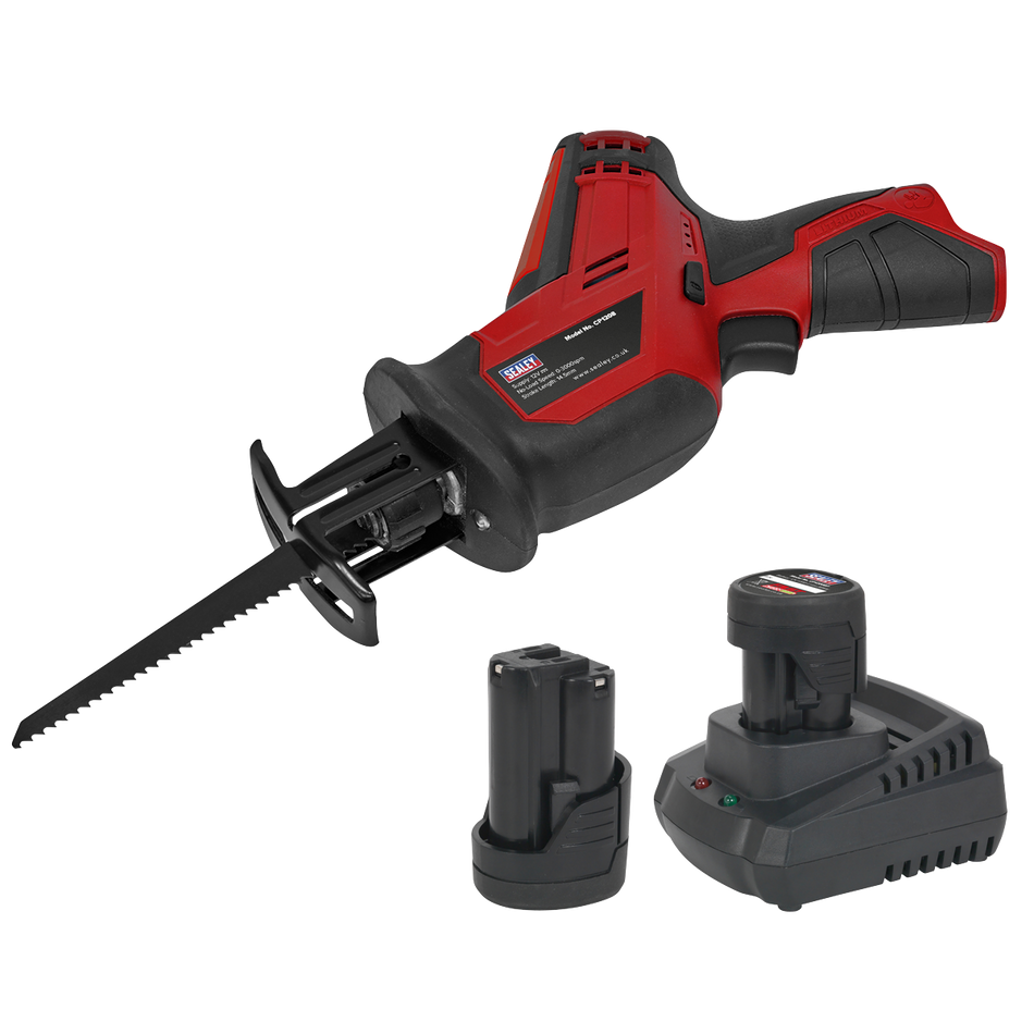 CP1208KIT SV12 Series Cordless Reciprocating Saw Kit 12V 2Ah - 2 Batteries
