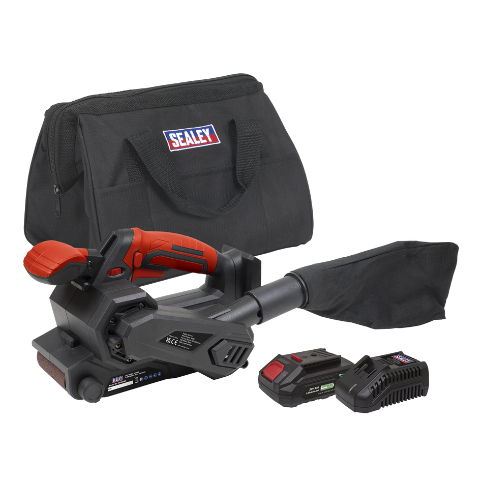 CP20VBSKIT1 SV20 Series Cordless Belt Sander Kit 20V 2Ah