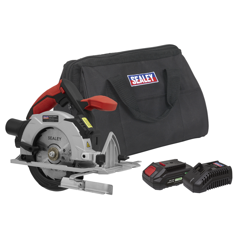 CP20VCSKIT1 SV20 Series 150mm Cordless Circular Saw Kit 20V 2Ah