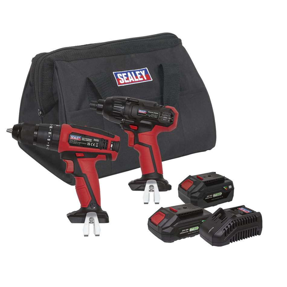 CP20VDDCOMBO 2 x SV20 Series Cordless Power Tool Kit 20V - 2 Batteries