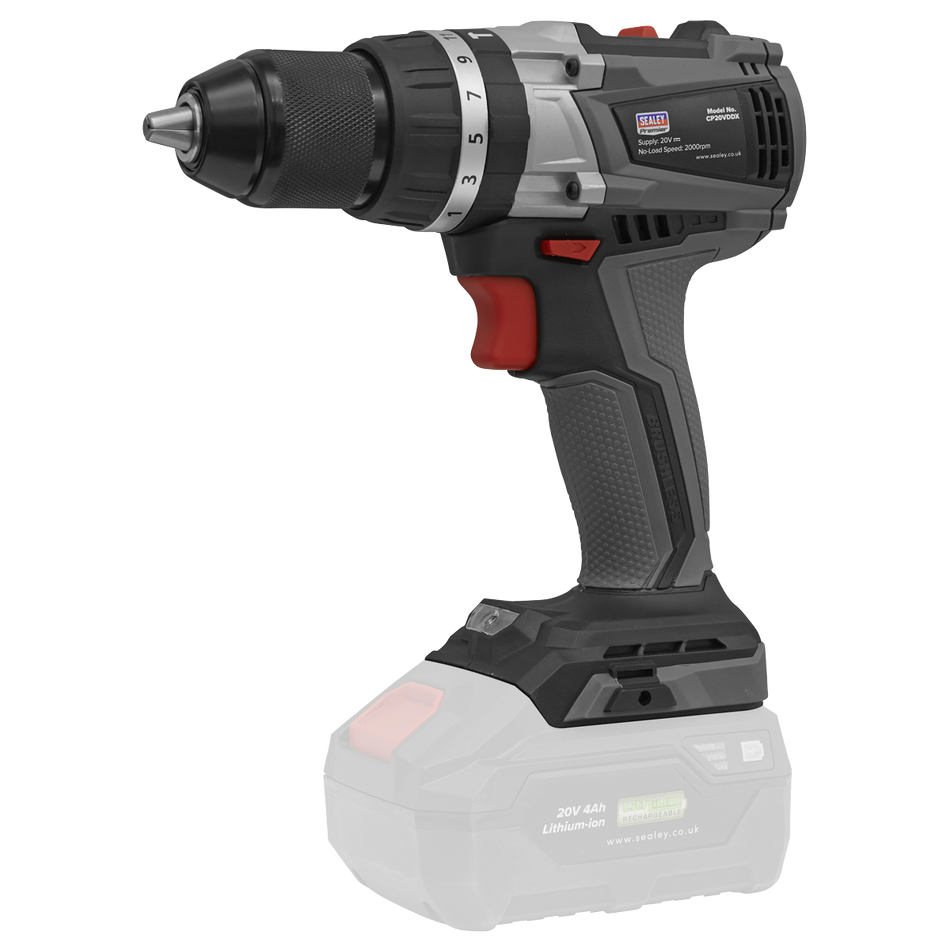 CP20VDDX Premier SV20 Series 13mm Brushless Cordless Combi Drill 20V - Body Only