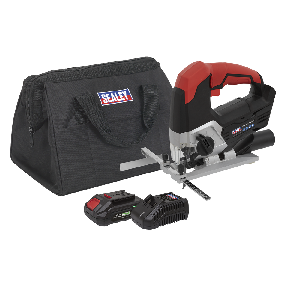 CP20VJSKIT1 SV20 Series Cordless Jigsaw Kit 20V 2Ah
