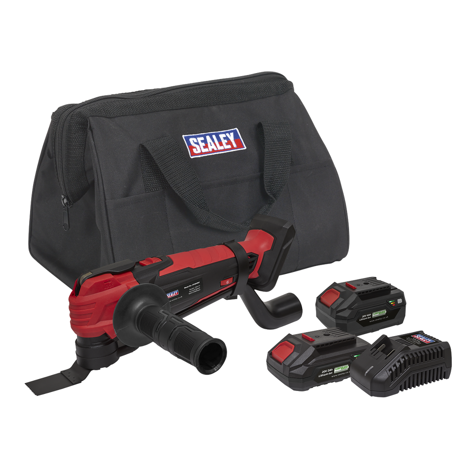 CP20VMTKIT SV20 Series Cordless Oscillating Multi-Tool Kit 20V - 2 Batteries