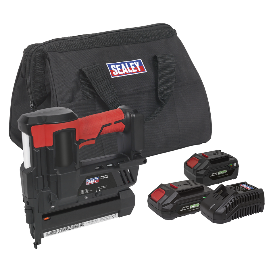 CP20VNGKIT SV20 Series Cordless Nail/Staple Gun Kit 18G 20V - 2 Batteries