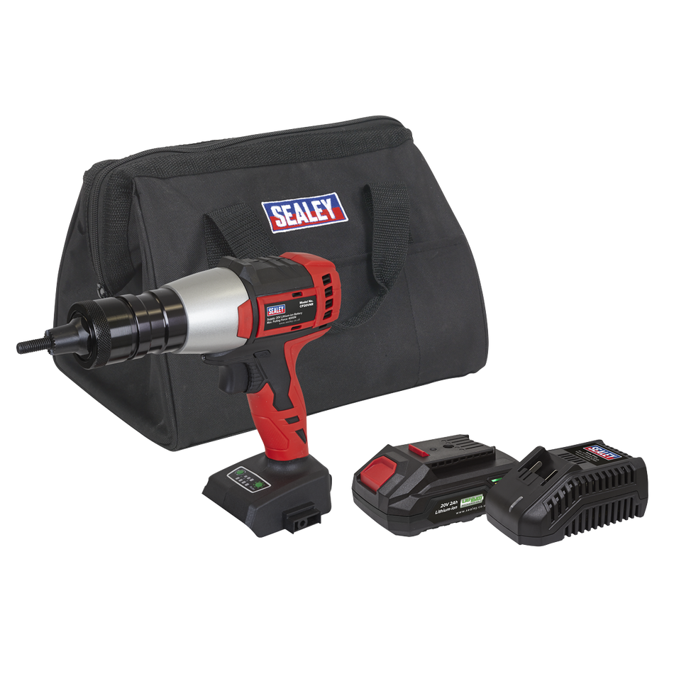 CP20VNRKIT1 SV20 Series Brushless Cordless Nut Riveter 20V 2Ah