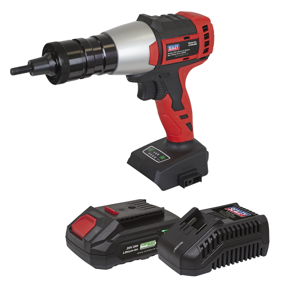 CP20VNRKIT1 SV20 Series Brushless Cordless Nut Riveter 20V 2Ah