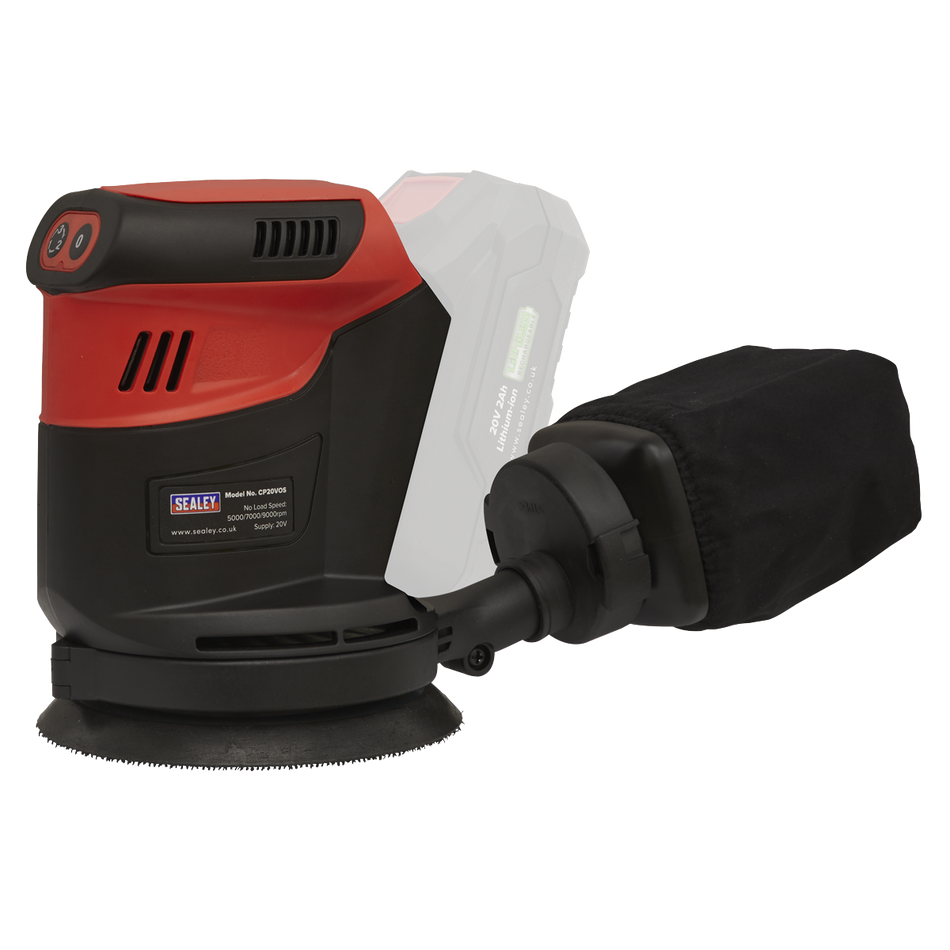 CP20VOS SV20 Series 125mm Cordless Orbital Palm Sander 20V - Body Only