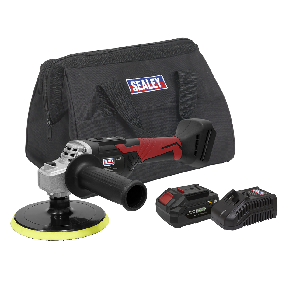 CP20VRPKIT SV20 Series 150mm Cordless Rotary Polisher 20V 4Ah