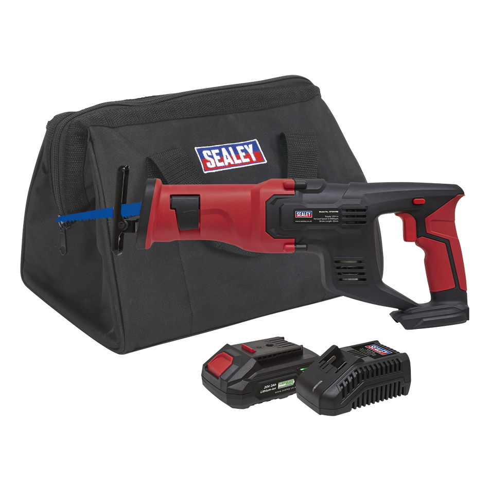 CP20VRSKIT1 SV20 Series Cordless Reciprocating Saw 20V 2Ah