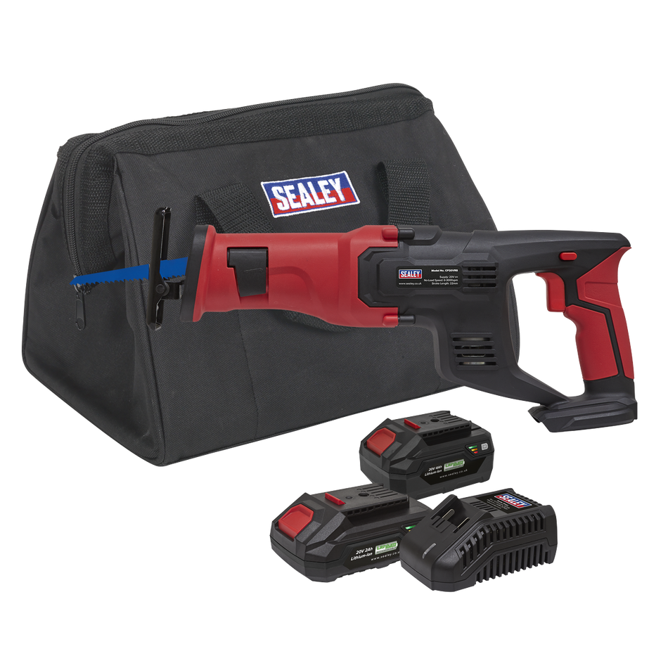CP20VRSKIT SV20 Series Cordless Reciprocating Saw 20V - 2 Batteries