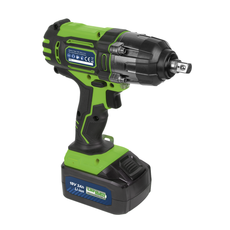 CP400LIHV 1/2"Sq Drive Hi-Vis Cordless Impact Wrench 18V 3Ah