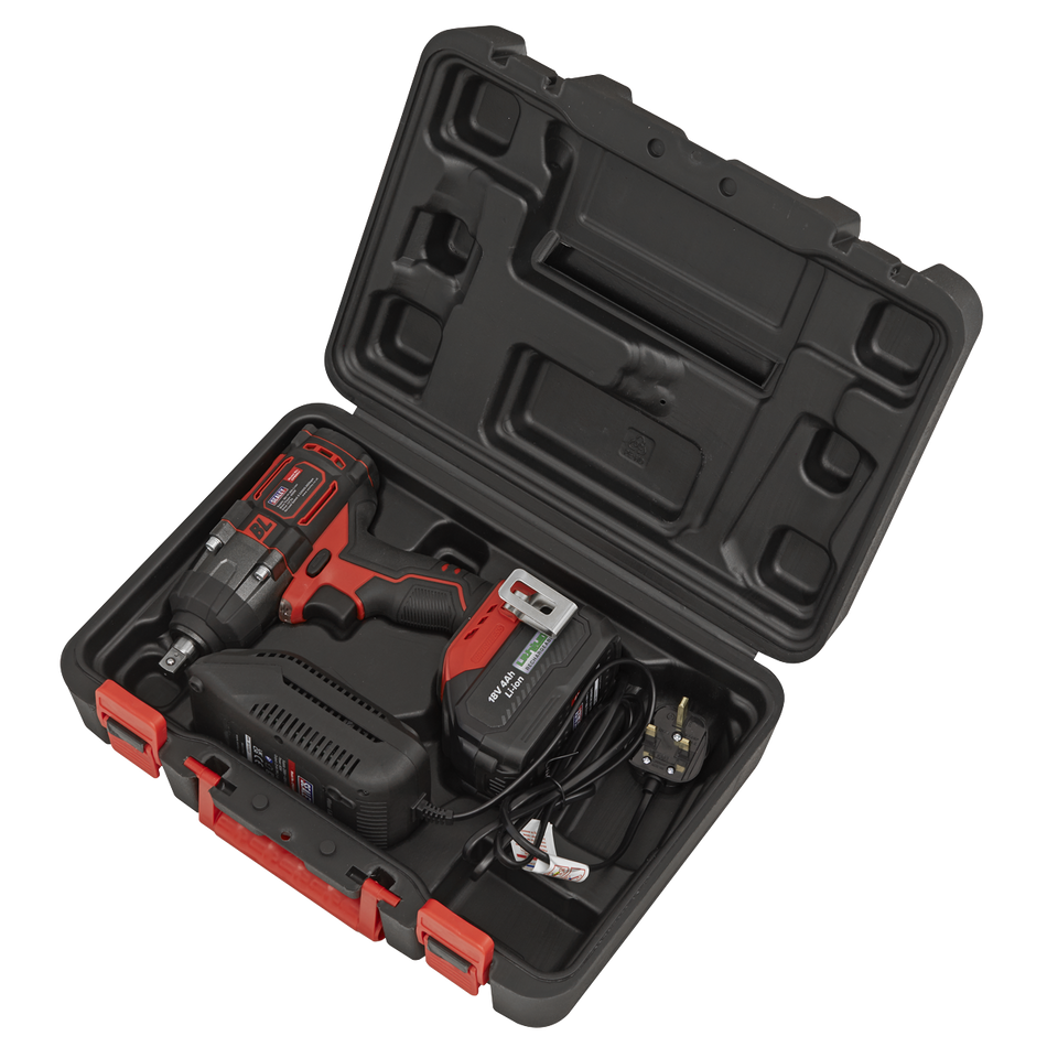 CP650LI 1/2"Sq Drive Cordless Brushless Impact Wrench 18V 4Ah