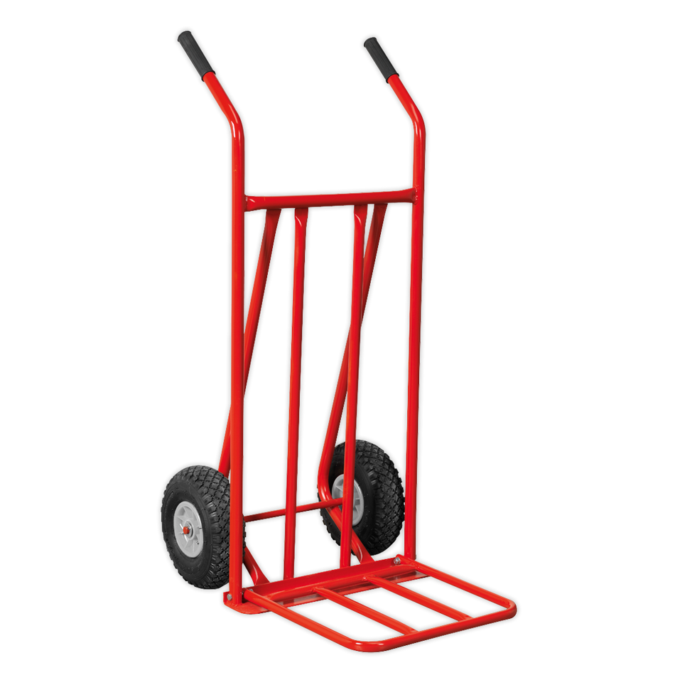 CST800 Folding Sack Truck with Pneumatic Tyres 150kg Capacity