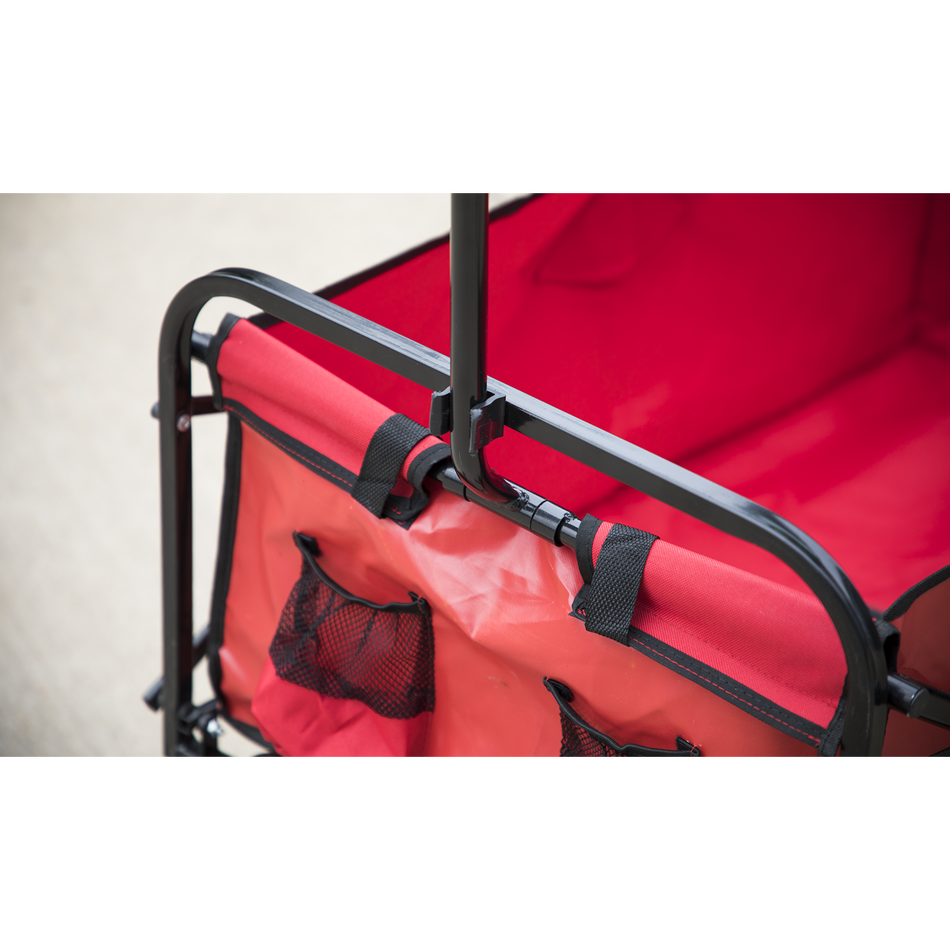 CST802 Folding Canvas Trolley 70kg Capacity